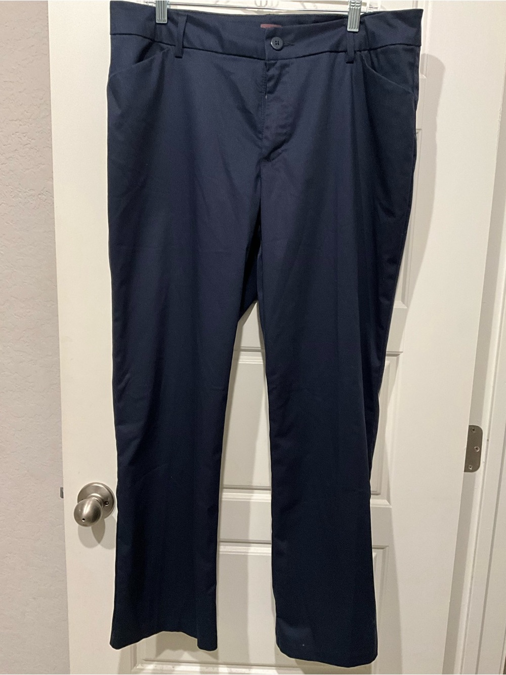 Lee Men's Navy Straight Dress Pants